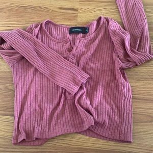 Mink Pink Cropped top